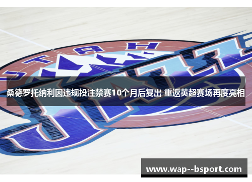 桑德罗托纳利因违规投注禁赛10个月后复出 重返英超赛场再度亮相 桑德罗托纳利因违规投注禁赛10个月后复出 重返英超赛场再度亮相